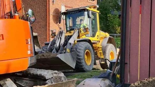 JTECH håller hjullastare utbildning i Köping